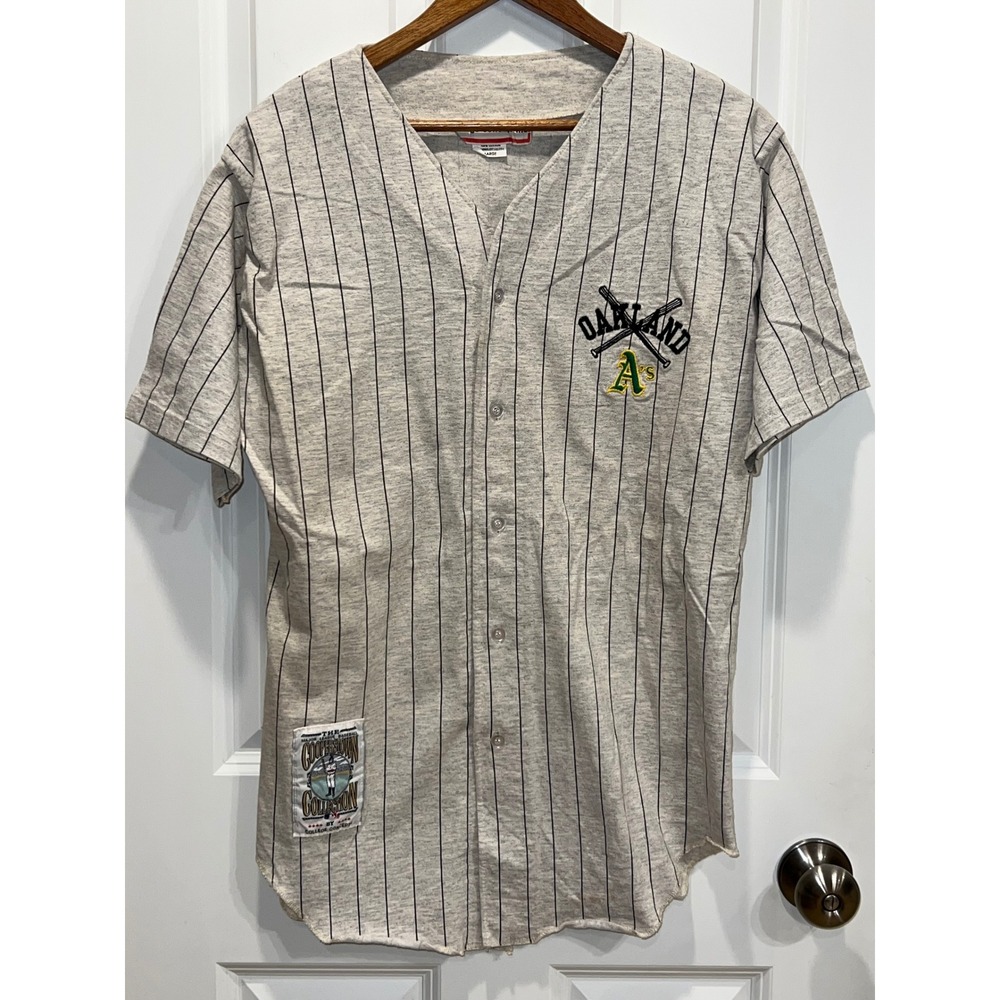 Vintage Oakland Athletics Jersey Cooperstown Collection College Concepts Mens L